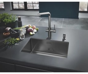 GROHE 40535AL0 - Dispenser di sapone COSMOPOLITAN 500 ml grafite