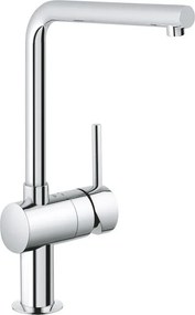 Rubinetto da cucina con doccetta a l Grohe Minta miscelatore cromo lucido GROHE
