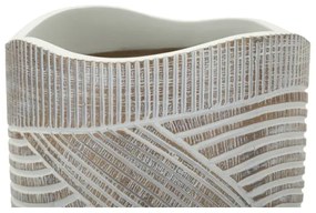 Vaso Resina Woody Cm Ø 19X55