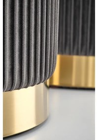 SET 2x Tabacco MONTY diametro 36/66 cm grigio/oro