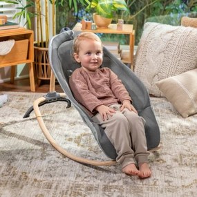 Ingenuity - Lettino vibrante per bambini EVERY SEASON WESLEY 3xC grigio