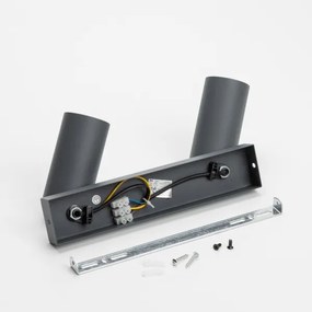 Brilagi - Faretto SELE 2xGU10/30W/230V antracite