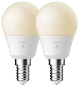 Nordlux - Lampadine Smart 4,5W (470lm) 2200-6500K White 2-pack E14 Nordlux