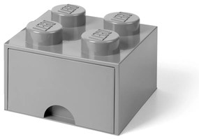 Organizer cassetto grigio quadrato Lego