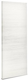Anta per porta scorrevole Oxford in legno  bianco L 93 x H 212 cm sp.44 mm reversibile