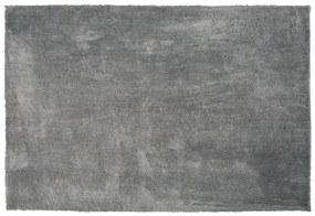 Tappeto shaggy grigio chiaro 160 x 230 cm EVREN Beliani