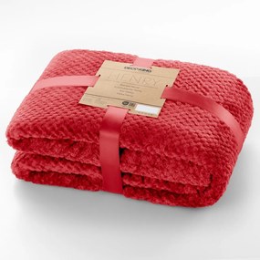 Coperta in microfibra rossa, 220 x 240 cm Henry - DecoKing