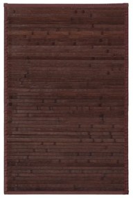 Tappeto in bambù marrone scuro 60x90 cm - Casa Selección