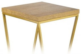 Portafiori LOFT 70x24 cm oro/marrone