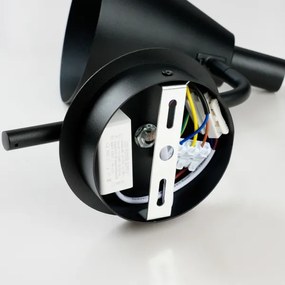 Brilagi - Applique a LED LUCERA LED/3W/230V nero