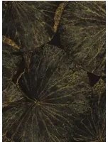 Seerosen Tapete Taisho Deco von Zoffany - Vine Black