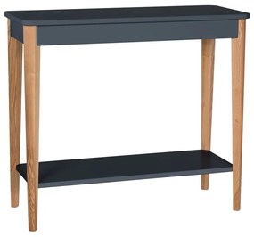 Tavolo consolle nero 35x85 cm – Ragaba