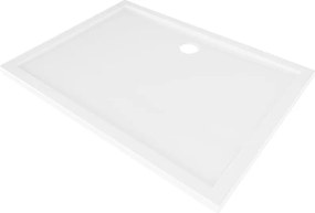 Mexen Flow piatto doccia rettangolare slim 100 x 75 cm, bianco lucido - 46R107510