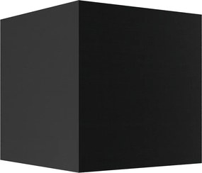 Applique LED Cubo 24W Bidirezionale IP65 CCT con LED OSRAM - Nera