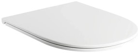 OMNIRES OTTAWASPDEBP - Sedile del water SoftClose OTTAWA duroplast/bianco lucido