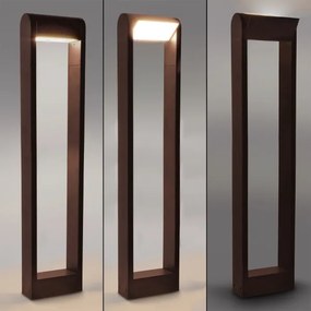 Brilagi - Lampada LED da esterno CROTONE LED/7W/230V marrone IP54 80 cm