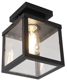 Lampada da soffitto per esterni industriale nera incl. ST64 Wifi - Rotterdam
