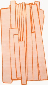 Tappeto in lana annodato a mano Contour