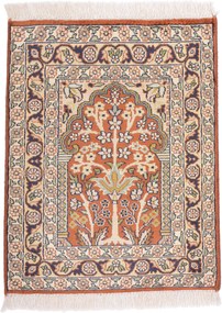 Cashmere Silk Tappeto orientale 50x60 (Indian) Annodato A Mano