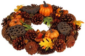 Retlux - Ghirlanda autunnale HALLOWEEN diametro 35 cm