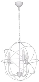 Lampadario GLOBE 3 3xE14/60W bianco