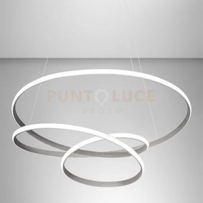 Diva s/g - lampadario a sospensione colore titanio a led 3000k 2350...