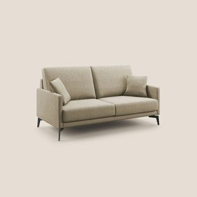 Saturno divano moderno in tessuto morbido impermeabile T03 beige 180 cm