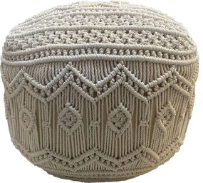 SORAYA - pouf in cotone