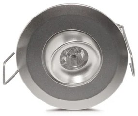 tech-LAMP -  Agnis 1W FA Round  - Faretto da incasso rotondo orientabile 1W