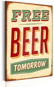 Quadro Free Beer Tomorrow