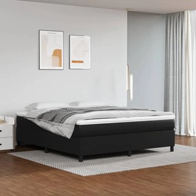 Giroletto Nero 160x200 Cm İn Similpelle /