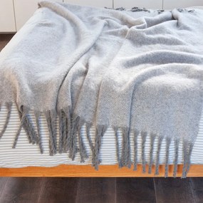Coperta grigia 127x185 cm - Rex London