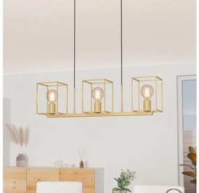 Eglo 900399 - Lampadario a sospensione con filo CUMIOLE 3xE27/40W/230V