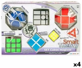 Cubo di Rubik Colorbaby Smart Theory 6 Pezzi 4 Unità