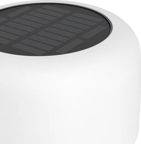 Eglo 901892 - Lampada da tavolo solare a LED ROCCANOVA LED/2,8W/3,7V IP44 bianca