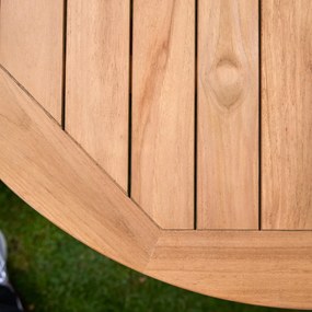 Tikamoon - Tavolo da giardino in legno di teak 120 Mila