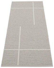 Passatoia da interno/esterno grigio chiaro/color crema 70x180 cm Fred Linen – Pappelina