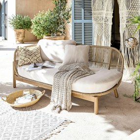 LOBERON Chaise-longue FSC®-100% Belvidere