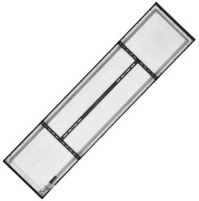 Pannello a plafone LED BRISBANE LED/36W/230V 4000K 29,5x119 cm nero