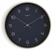 Orologio da Parete Versa Azzurro Legno PU (30,5 x 4,3 x 30,5 cm)