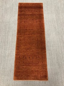 Loribaft Tappeto 60 x 180 Giallo (Iran) Annodato A Mano