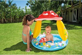 2PZ PISCINA TONDA GONFIABILE BABY FUNGO cm. 102x89 h (lt. 45)