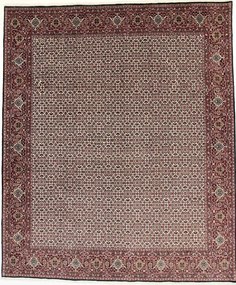 Bidjar Tappeto 300x250 Beige (Iran) Annodato A Mano