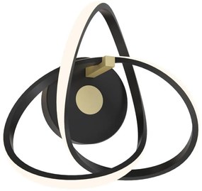 Zuma Line MB9717-1-3BGN - Applique a LED INDIGO LED/14W/230V nero/oro