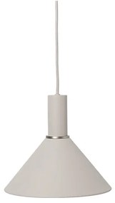 Collect Lampada a Sospensione Cono Basso Grigio Chiaro - Ferm Living