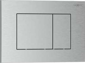 Mexen Tex 02 pulsante di scarico, nichel spazzolato - 6102-10