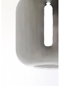 Lampada da soffitto grigia con paralume in vetro ø 16 cm Lekar - Light &amp; Living