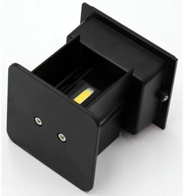 Applique da esterno a LED 2xLED/3W/230V IP54 nero