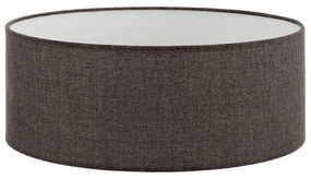 Lampada da terra LED TUNJA 1xE27/20W/230V Ø 38 cm cromo opaco/marrone