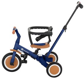 PETITE&amp;MARS - Triciclo per bambini 5in1 TURBO Enigmatic Blue